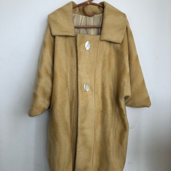 Vintage Camel Skin Overcoat - Picture 2 of 5